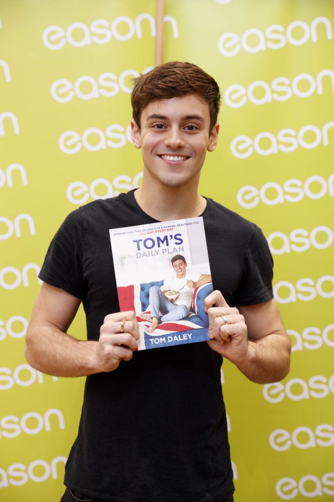 Tom Daley signs copies of his new book in Eason, Dundrum