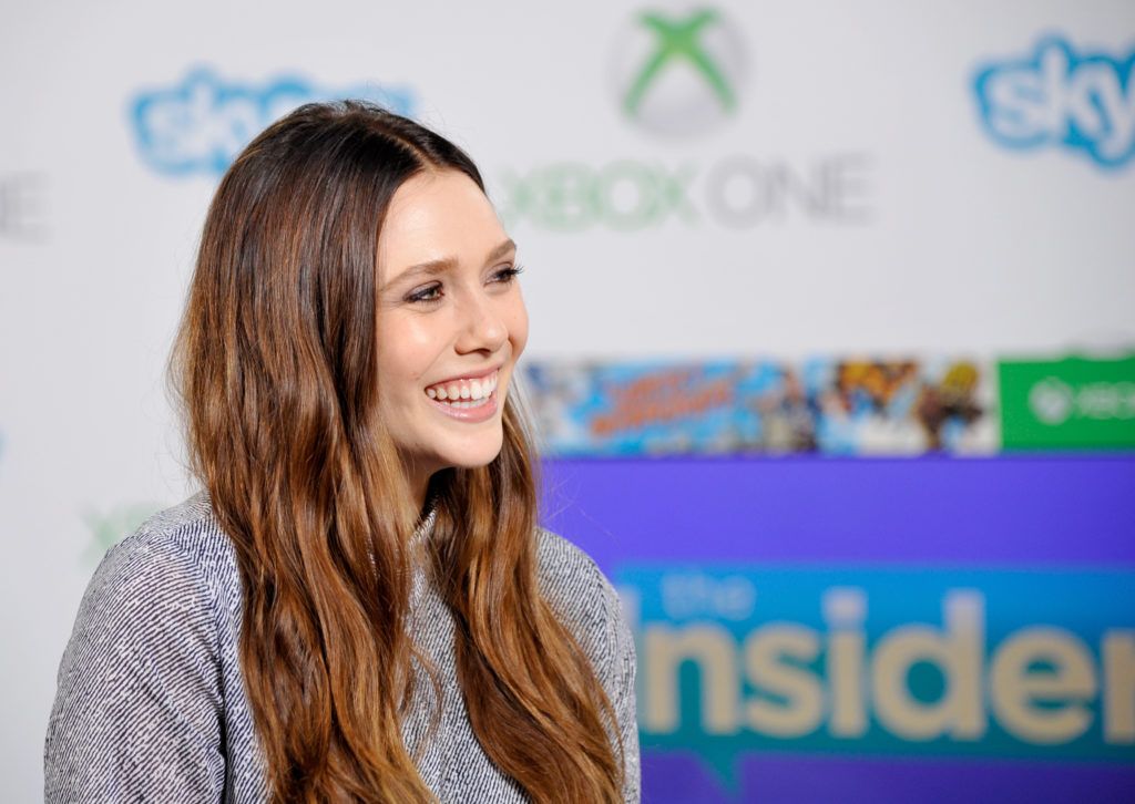 'Avengers: Age of Ultron' actress Elizabeth Olsen drops by the Microsoft VIP Lounge to check out Skype for Xbox One during Comic-Con on July 26, 2014 in San Diego, California.  (Photo by John Sciulli/Getty Images for Xbox)