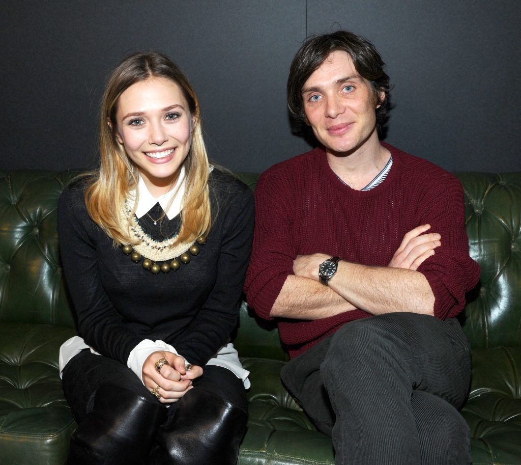Elizabeth Olsen (L) and actor Cillian Murphy attend the press junket for "Red Lights" at the Bing Bar during 2012 Park City on January 21, 2012 in Park City, Utah.  (Photo by Michael Buckner/Getty Images for Bing)
