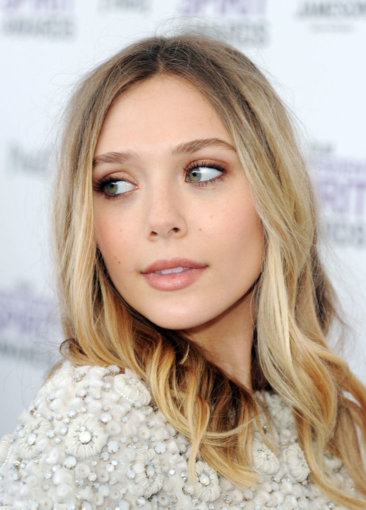 Elizabeth Olsen arrives at the 2012 Film Independent Spirit Awards on February 25, 2012 in Santa Monica, California.  (Photo by Kevin Winter/Getty Images)