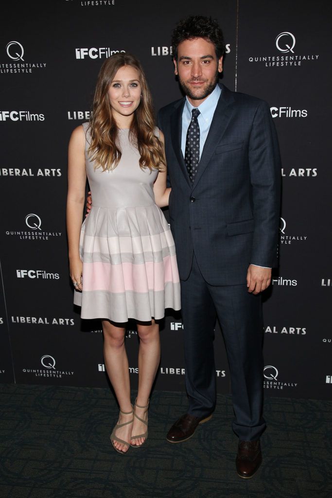 Elizabeth Olsen and Josh Radnor attend the "Liberal Arts" New York Screening at Sunshine Landmark on September 10, 2012 in New York City.  (Photo by Rob Kim/Getty Images)