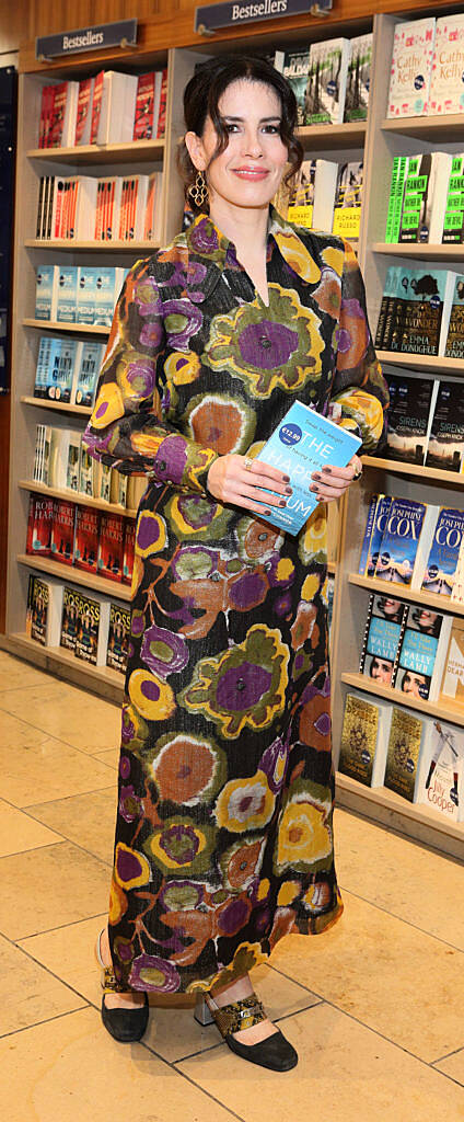 Author Annmarie O'Connor at the launch of Annmarie O'Connor's new book, The Happy Medium at Dubray Books Grafton Street Dublin (Picture Brian McEvoy).