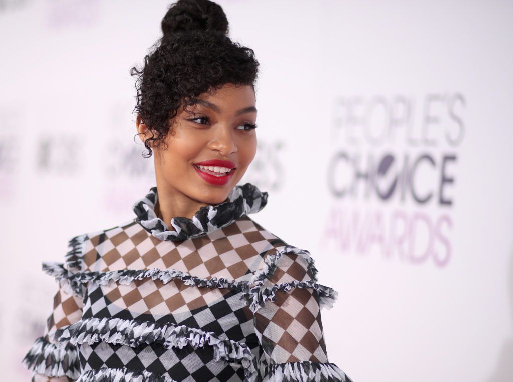 Yara Shahidi attends the People's Choice Awards 2017 at Microsoft Theater on January 18, 2017 in Los Angeles, California.  (Photo by Christopher Polk/Getty Images for People's Choice Awards)