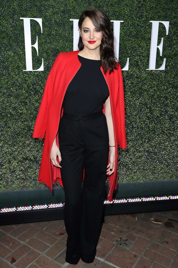 Shailene Woodley attends the ELLE's Annual Women In Television Celebration 2017 - Red Carpet at Chateau Marmont on January 14, 2017 in Los Angeles, California.  (Photo by Jonathan Leibson/Getty Images for ELLE)