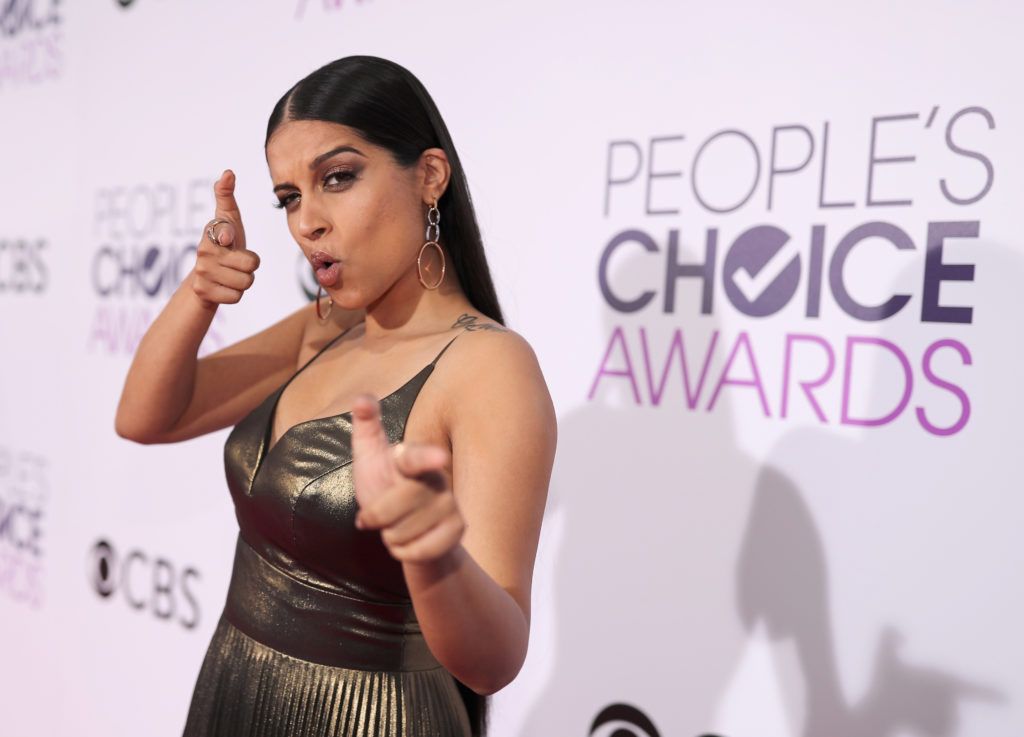 LOS ANGELES, CA - JANUARY 18:  Internet personality Lilly Singh attends the People's Choice Awards 2017 at Microsoft Theater on January 18, 2017 in Los Angeles, California.  (Photo by Christopher Polk/Getty Images for People's Choice Awards)