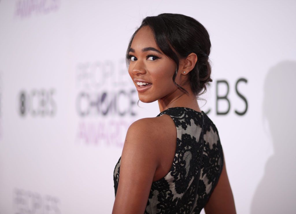 LOS ANGELES, CA - JANUARY 18:  Actress Chandler Kinney attends the People's Choice Awards 2017 at Microsoft Theater on January 18, 2017 in Los Angeles, California.  (Photo by Christopher Polk/Getty Images for People's Choice Awards)