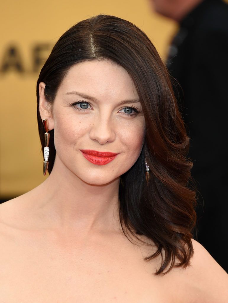 Caitriona Balfe attends the 21st Annual Screen Actors Guild Awards at The Shrine Auditorium on January 25, 2015 in Los Angeles, California.  (Photo by Ethan Miller/Getty Images)