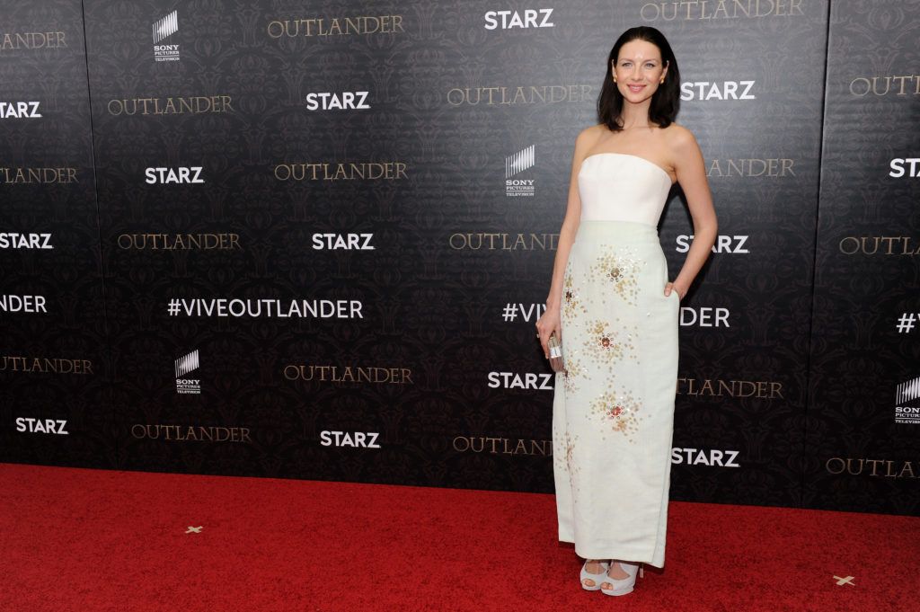 Caitriona Balfe attends the "Outlander" Season 2 Premiere on April 4, 2016 in New York City.  (Photo by Craig Barritt/Getty Images for STARZ)