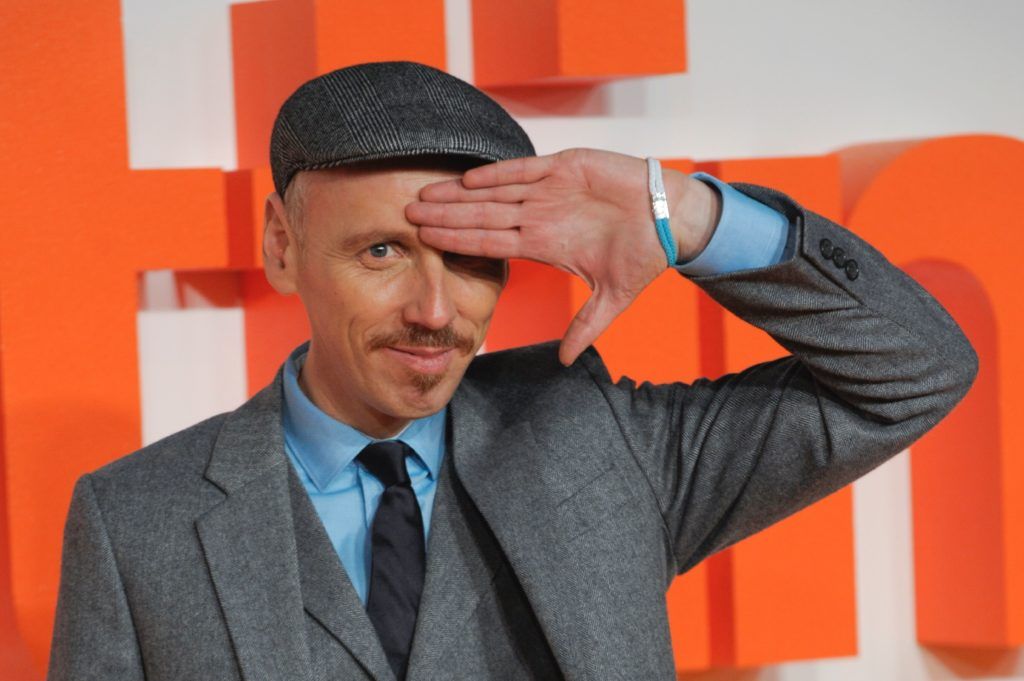 British actor Ewen Bremner poses on the red carpet arriving to attend the world premiere of the film T2 Trainspotting in Edinburgh on January 22, 2017. (Photo ANDY BUCHANAN/AFP/Getty Images)