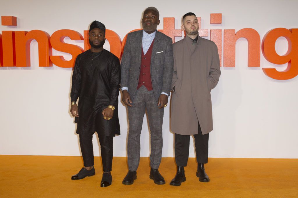 Young Fathers at the world premiere of 'T2 Trainspotting' held at Cineworld Fountain Park in Edinburgh, Scotland on 22 Jan 2017 (Photo by Euan Cherry/WENN.com)