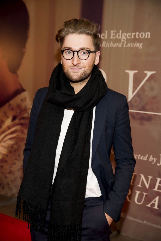 Rob Kenny pictured at the Universal Pictures Irish premiere of LOVING at the Light House Cinema, Dublin. LOVING is released in cinemas nationwide on February 3rd. Picture Andres Poveda