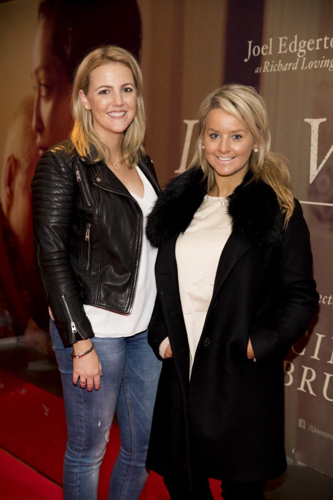 Lynn Johnson and Emer Murphy pictured at the Universal Pictures Irish premiere of LOVING at the Light House Cinema, Dublin. LOVING is released in cinemas nationwide on February 3rd. Picture Andres Poveda