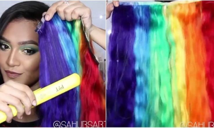How to do rainbow hair without damaging your precious tresses