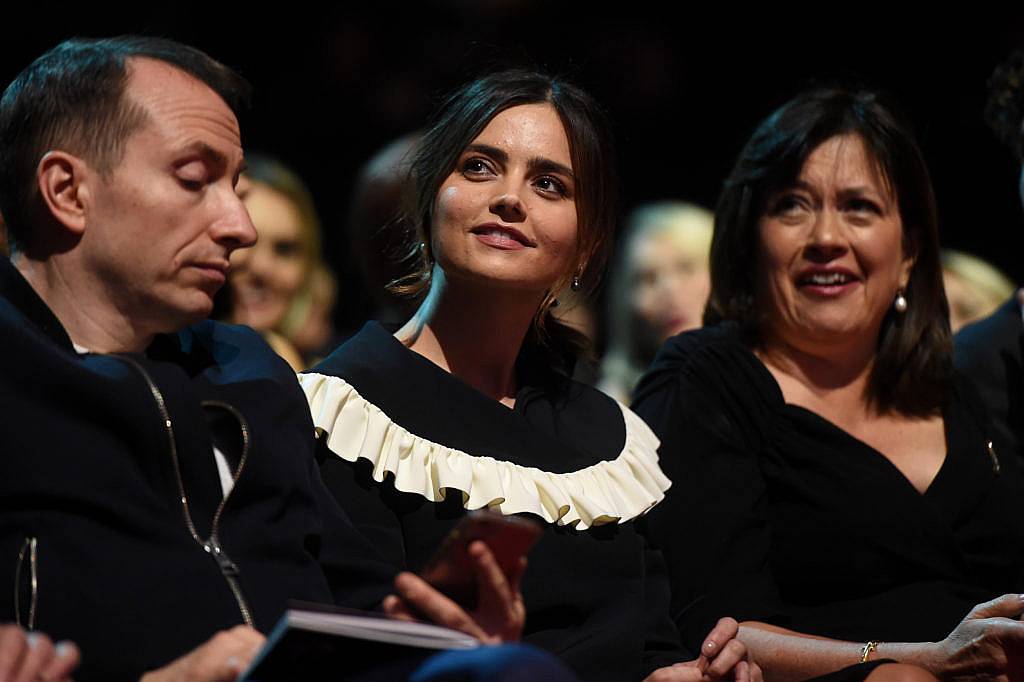 LONDON, ENGLAND - JANUARY 25:  Jenna Coleman during the National Television Awards at The O2 Arena on January 25, 2017 in London, England.  (Photo by Stuart C. Wilson/Getty Images)