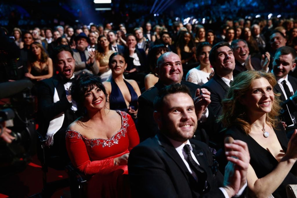 LONDON, ENGLAND - JANUARY 25:  A general view of the audience during the National Television Awards at The O2 Arena on January 25, 2017 in London, England.  (Photo by John Phillips/Getty Images)