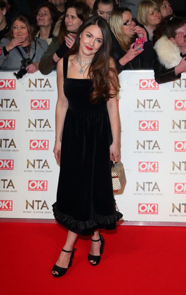 National Television Awards at The O2, Peninsula Square in London - Red carpet arrivals

Featuring: Lacey Turner
Where: London, United Kingdom
When: 25 Jan 2017
Credit: WENN.com