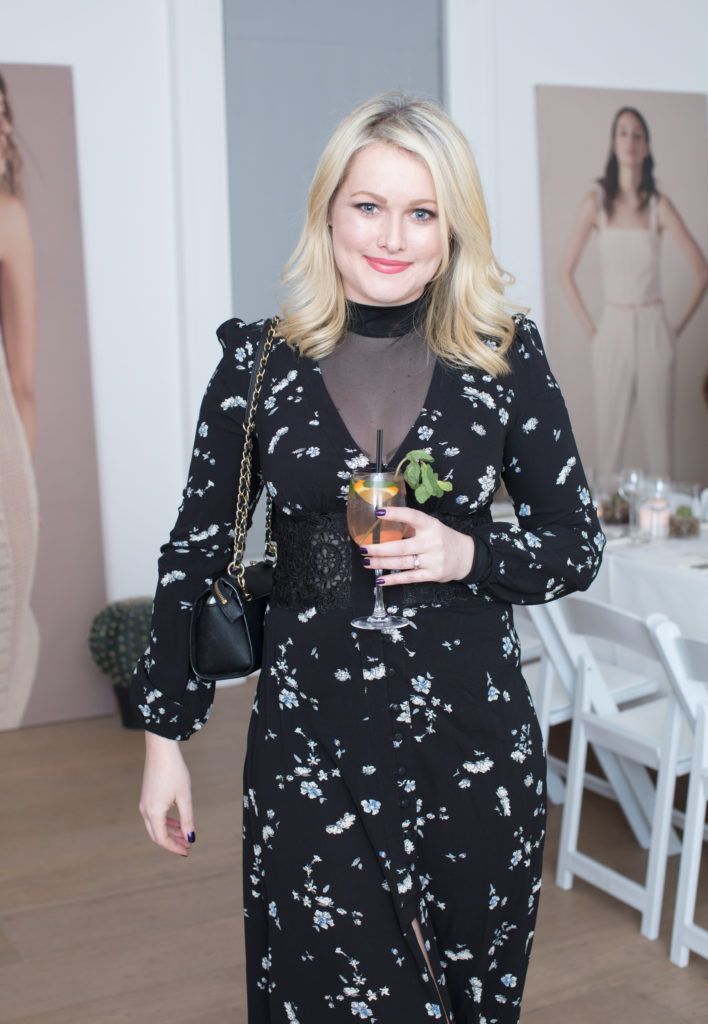 Lorna Weightman pictured at an exclusive dinner to launch Mint Velvet’s new spring / summer 2017 collection and its We Are Women campaign in Ireland. Photo: Anthony Woods