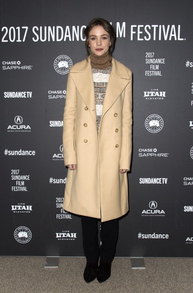 Carey Mulligan attends 'Mudbound' Premiere at Eccles Center Theatre during the 2017 Sundance Film Festival in Park City, Utah, January 21, 2017. (Photo VALERIE MACON/AFP/Getty Images)