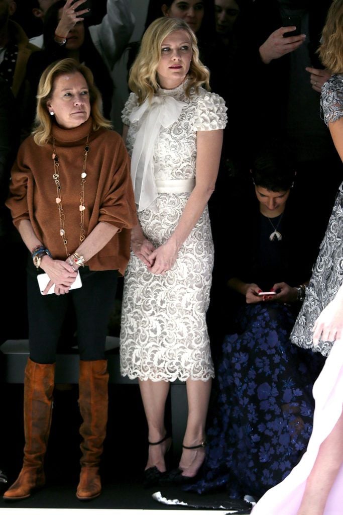 Kirsten Dunst attends the Ralph and Russo Haute Couture Spring Summer 2017 show as part of Paris Fashion Week on January 23, 2017 in Paris, France.  (Photo by Pierre Suu/Getty Images)