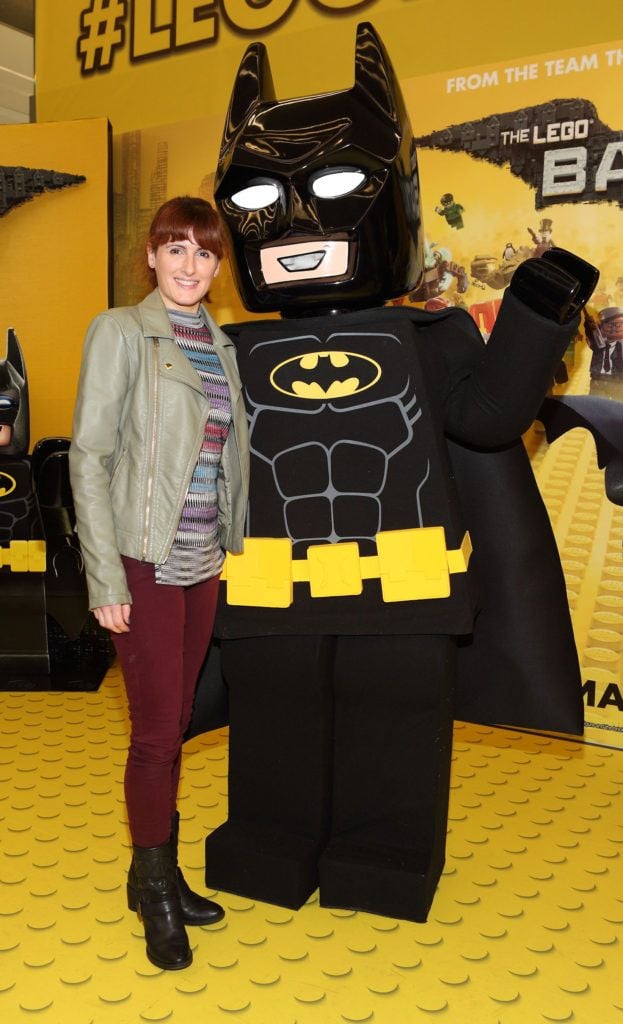 Miriam  Devitt at the Irish premiere screening of The Lego Batman Movie at the Odeon Point Village, Dublin (Picture: Brian McEvoy).