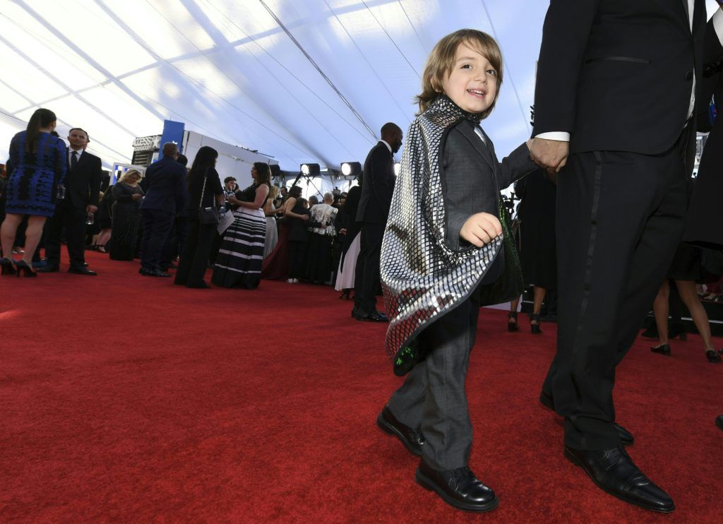 Jeremy Maguire arrives at the 23rd Annual Screen Actors Guild Awards at The Shrine Auditorium on January 29, 2017 in Los Angeles, California. (Photo MARK RALSTON/AFP/Getty Images)