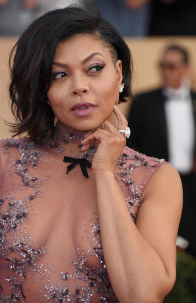 LOS ANGELES, CA - JANUARY 29:  Actor Taraji P. Henson attends the 23rd Annual Screen Actors Guild Awards at The Shrine Expo Hall on January 29, 2017 in Los Angeles, California.  (Photo by Alberto E. Rodriguez/Getty Images)