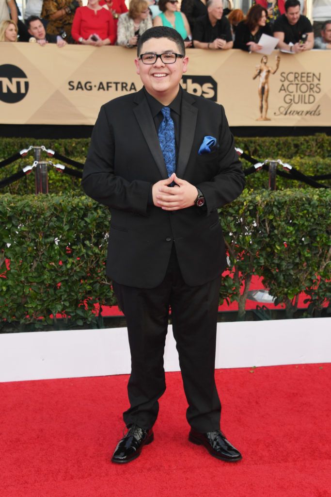 LOS ANGELES, CA - JANUARY 29:  Actor Rico Rodriguez attends the 23rd Annual Screen Actors Guild Awards at The Shrine Expo Hall on January 29, 2017 in Los Angeles, California.  (Photo by Alberto E. Rodriguez/Getty Images)