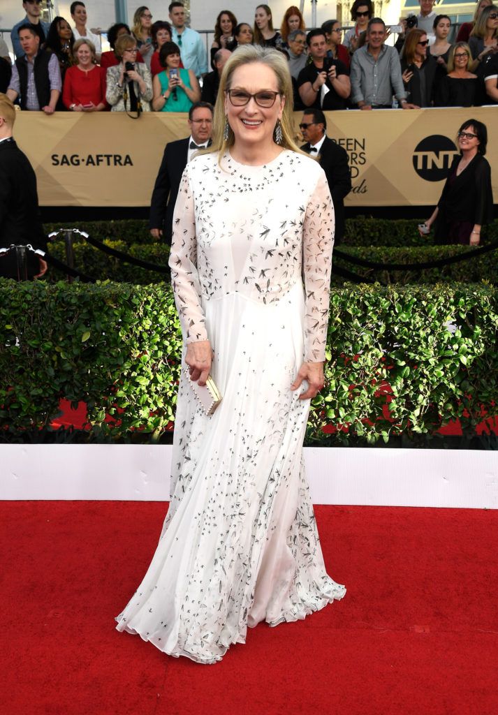 LOS ANGELES, CA - JANUARY 29:  Actor Meryl Streep attends The 23rd Annual Screen Actors Guild Awards at The Shrine Auditorium on January 29, 2017 in Los Angeles, California. 26592_008  (Photo by Frazer Harrison/Getty Images)