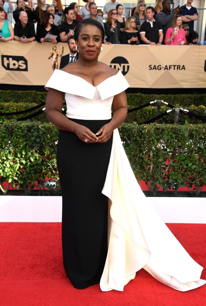 LOS ANGELES, CA - JANUARY 29:  Actor Uzo Aduba attends The 23rd Annual Screen Actors Guild Awards at The Shrine Auditorium on January 29, 2017 in Los Angeles, California. 26592_008  (Photo by Frazer Harrison/Getty Images)