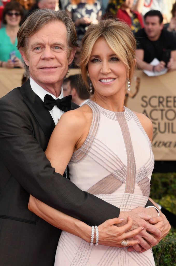 LOS ANGELES, CA - JANUARY 29:  Actors William H. Macy and Felicity Huffman attend the 23rd Annual Screen Actors Guild Awards at The Shrine Expo Hall on January 29, 2017 in Los Angeles, California.  (Photo by Alberto E. Rodriguez/Getty Images)