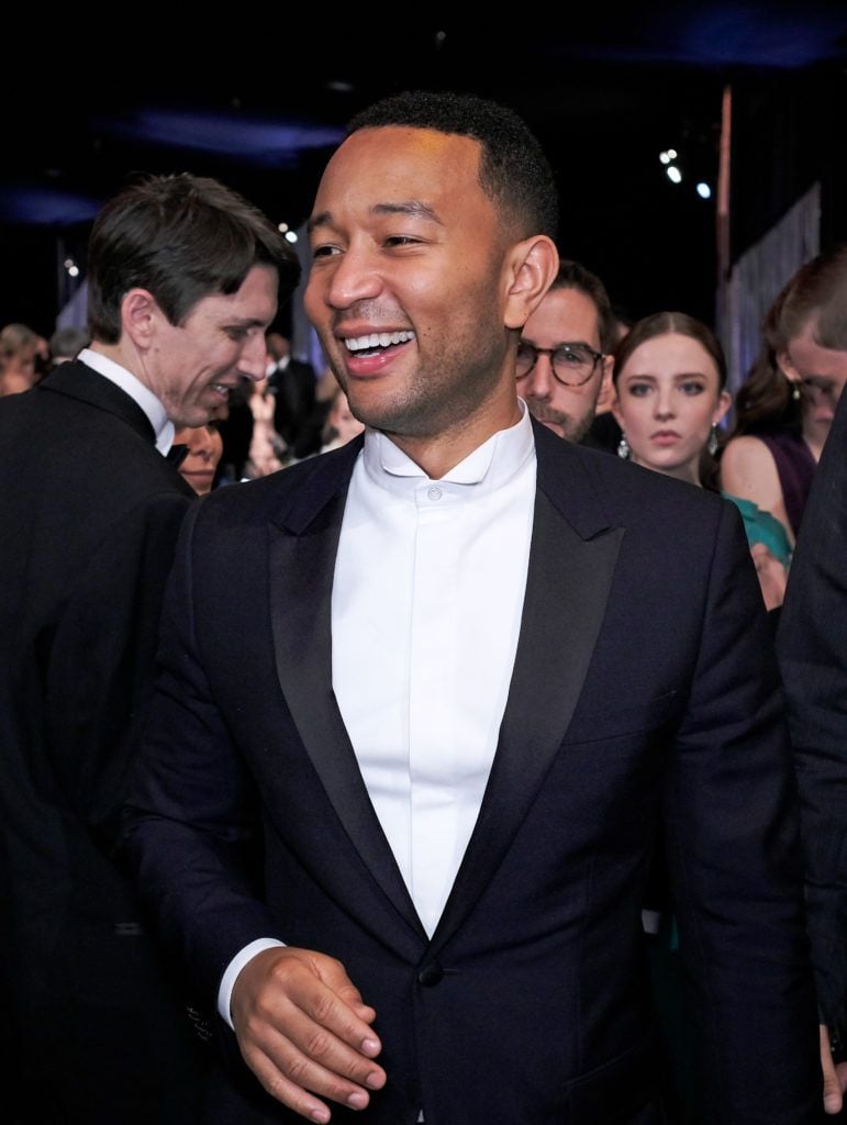 LOS ANGELES, CA - JANUARY 29:  Recording artist John Legend attends The 23rd Annual Screen Actors Guild Awards at The Shrine Auditorium on January 29, 2017 in Los Angeles, California. 26592_009  (Photo by Dimitrios Kambouris/Getty Images for TNT)