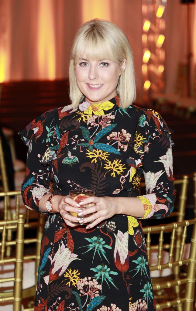 Rebecca Brady at the Debenhams 2017 Spring Summer Showcase at the Pillar Room-photo Kieran Harnett