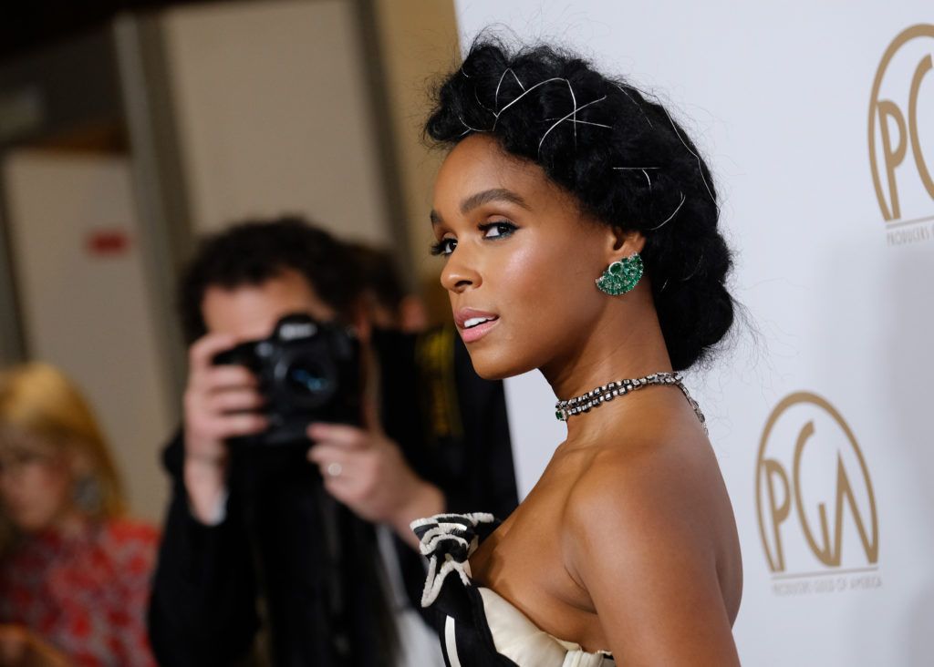 Janelle Monae attends the 28th Annual Producers Guild Awards at The Beverly Hilton Hotel on January 28, 2017 in Beverly Hills, California. (Photo CHRIS DELMAS/AFP/Getty Images)