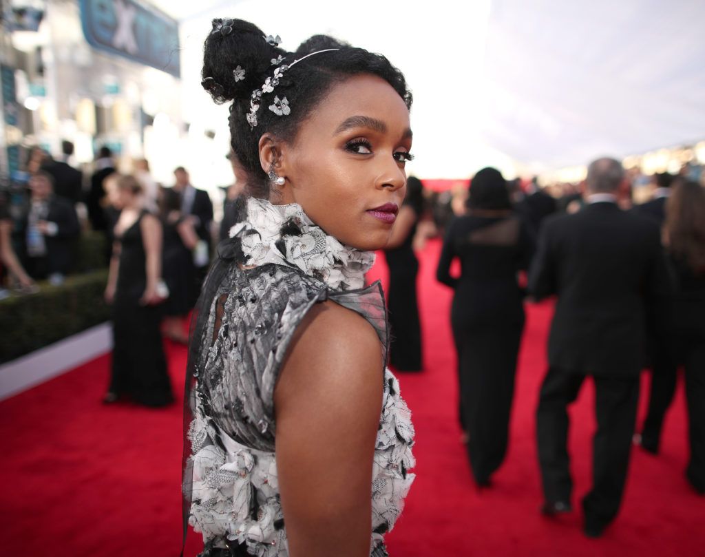 Janelle Monae attends The 23rd Annual Screen Actors Guild Awards at The Shrine Auditorium on January 29, 2017 in Los Angeles, California. 26592_012  (Photo by Christopher Polk/Getty Images for TNT)