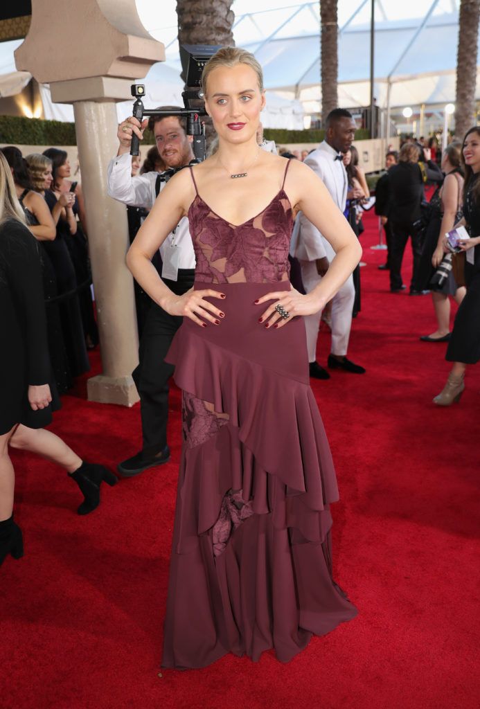 Taylor Schilling attends the 23rd Annual Screen Actors Guild Awards at The Shrine Expo Hall on January 29, 2017 in Los Angeles, California.  (Photo by Neilson Barnard/Getty Images)