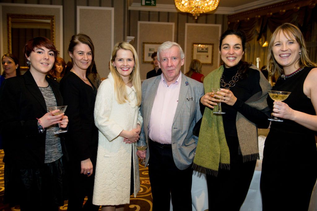 L-R Nanon Pierrain, Yvonne Colucci, Deirdre Purcell, Pat Crowley, Monica Rubinos and Sharon McEneaney at the Industry Launch of the Banking Hall at the Westin Dublin. This event celebrated the launch of The Banking Hall as a unique destination venue in Dublin city center. Photo by Deirdre Brennan