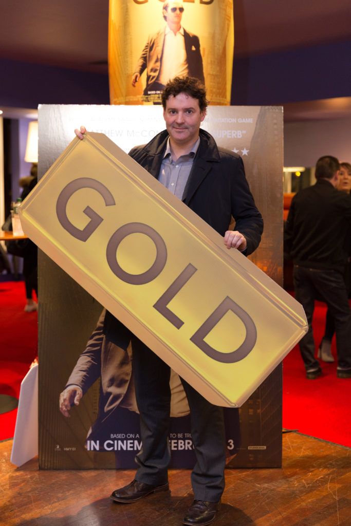 Pictured at the Irish preview screening of Gold on 1st February 2017 at Cineworld Dublin. Photo by David Thomas Smith