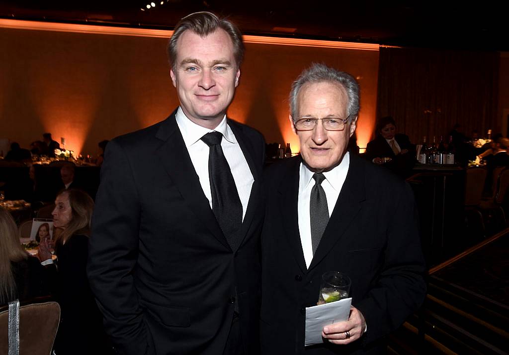 Directors Christopher Nolan (L) and Michael Mann attend the 69th Annual Directors Guild of America Awards at The Beverly Hilton Hotel on February 4, 2017 in Beverly Hills, California.  (Photo by Alberto E. Rodriguez/Getty Images for DGA)