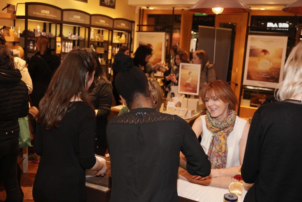 Beaut.ie readers attended an exclusive instore L'OCCITANE en Provence event on Wicklow Street.