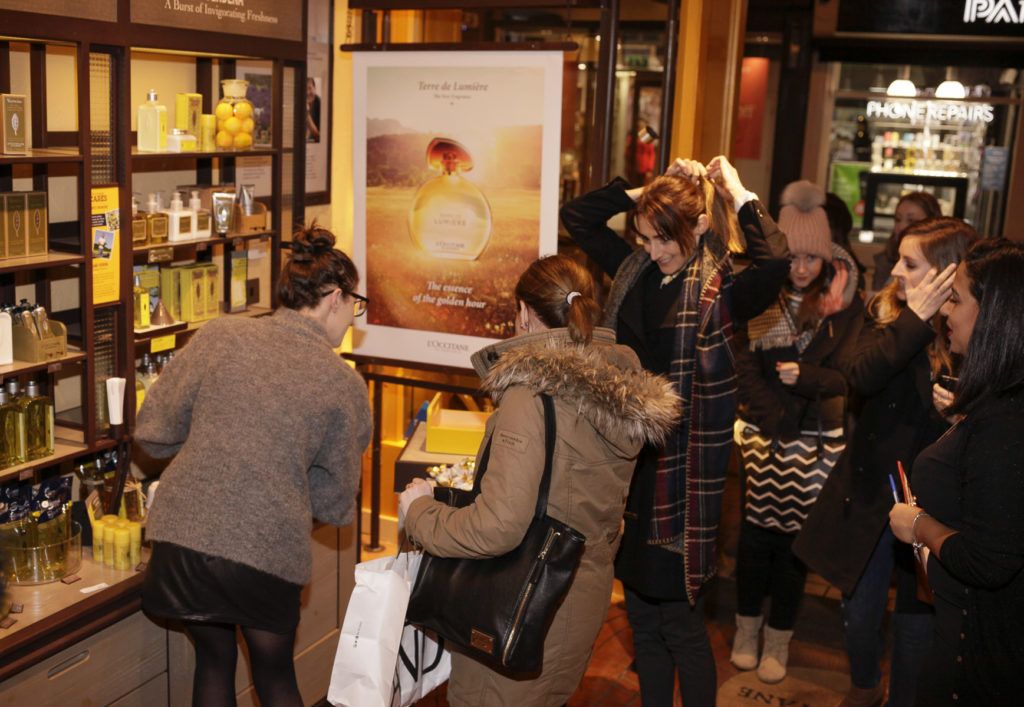 Beaut.ie readers attended an exclusive instore L'OCCITANE en Provence event on Wicklow Street.