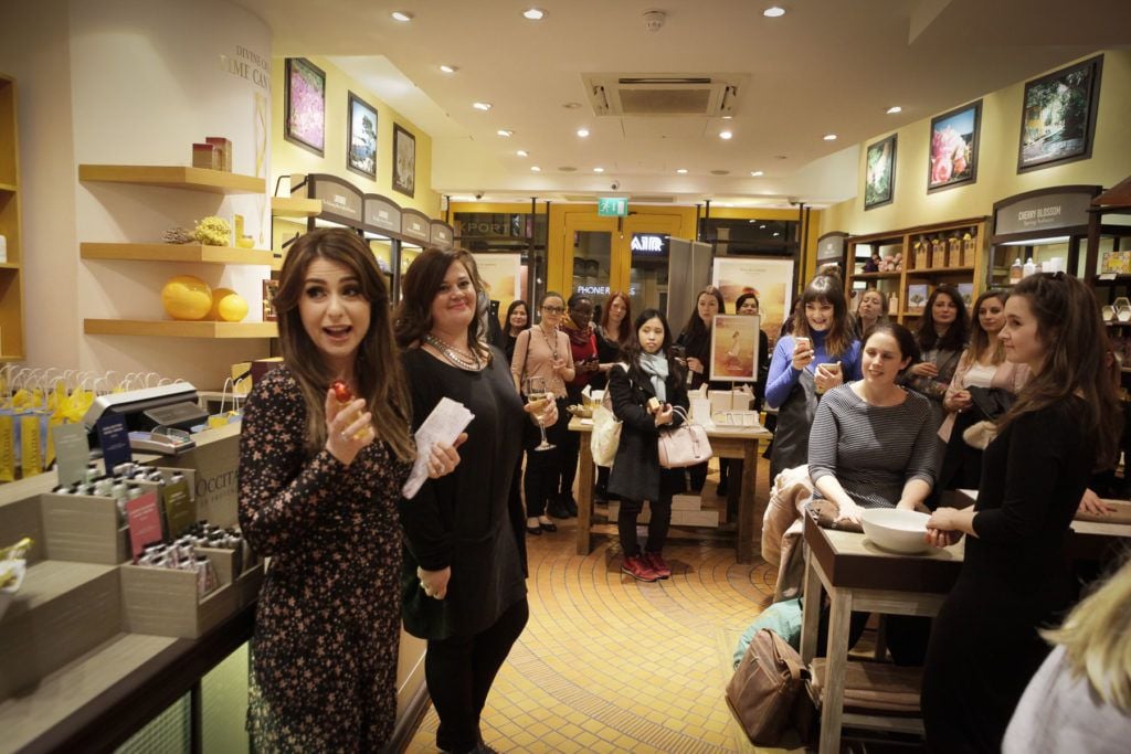 Beaut.ie readers attended an exclusive instore L'OCCITANE en Provence event on Wicklow Street.