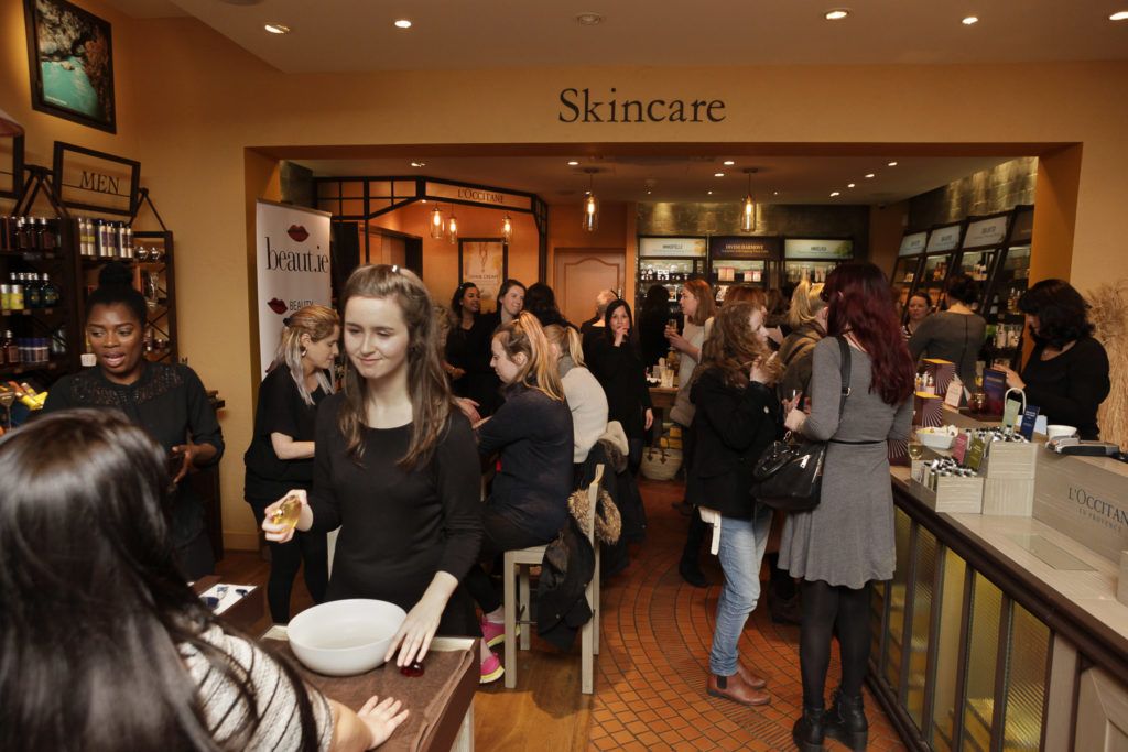 Beaut.ie readers attended an exclusive instore L'OCCITANE en Provence event on Wicklow Street.