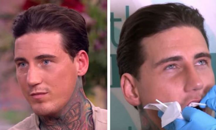 Jeremy McConnell took a DNA test live on telly to find out if Stephanie Davis' baby is his