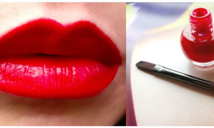 This red lip is unlike any you've ever come across - and we're in love