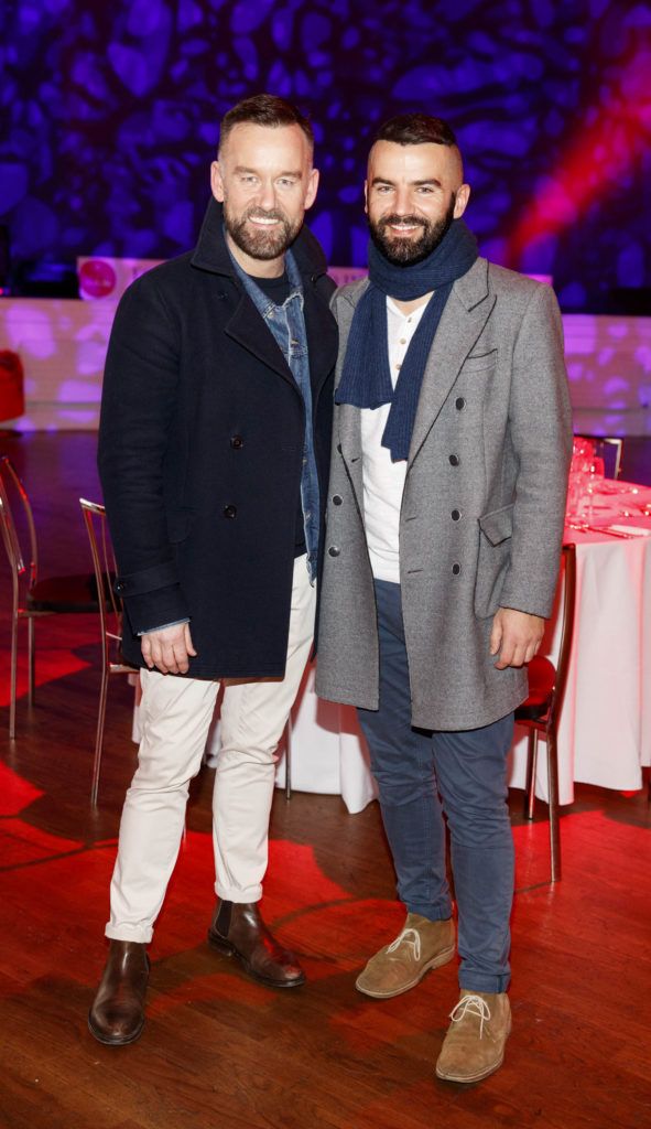 Brendan Courtney and Adam Maryniak pictured at the official launch of Dine in Dublin 2017, the capital's favourite food festival which returns from Monday, 27th February to Sunday, 5th March. Picture Andres Poveda