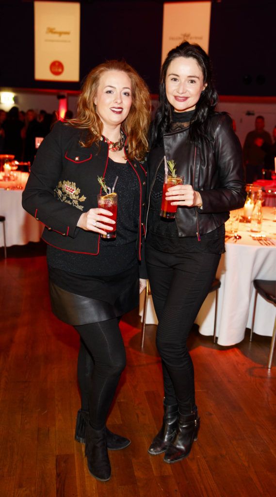 Jessica Hickey and Lucy O'Driscoll pictured at the official launch of Dine in Dublin 2017, the capital's favourite food festival which returns from Monday, 27th February to Sunday, 5th March. Picture Andres Poveda