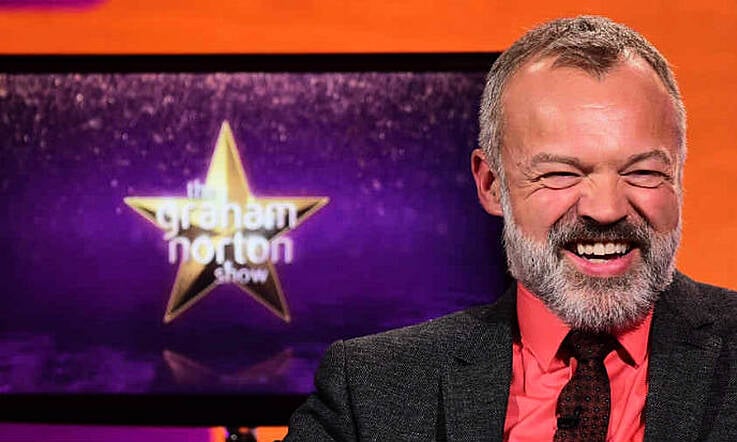 Tonight's Graham Norton Show is, well, interesting