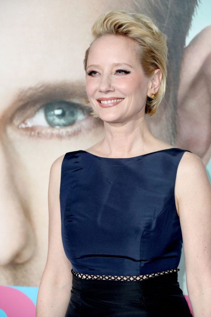 Actress Anne Heche attends the premiere of HBO's "Big Little Lies" at TCL Chinese Theatre on February 7, 2017 in Hollywood, California.  (Photo by Frederick M. Brown/Getty Images)