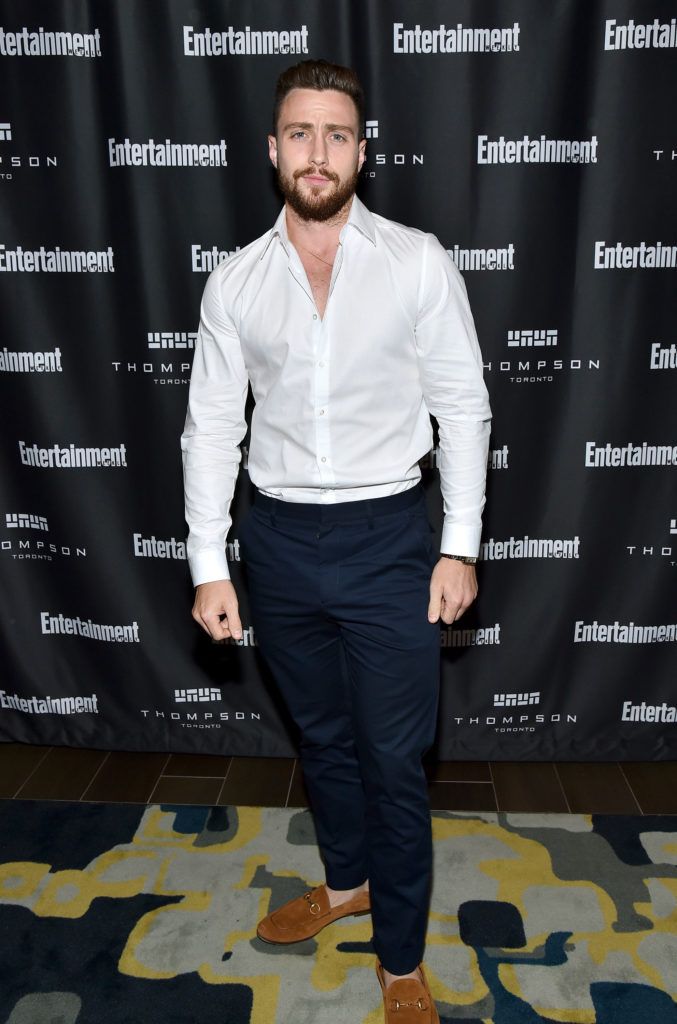 Aaron Taylor-Johnson attends Entertainment Weekly's Toronto Must List party at the Thompson Hotel on September 10, 2016 in Toronto, Canada.  (Photo by Mike Windle/Getty Images for Entertainment Weekly)