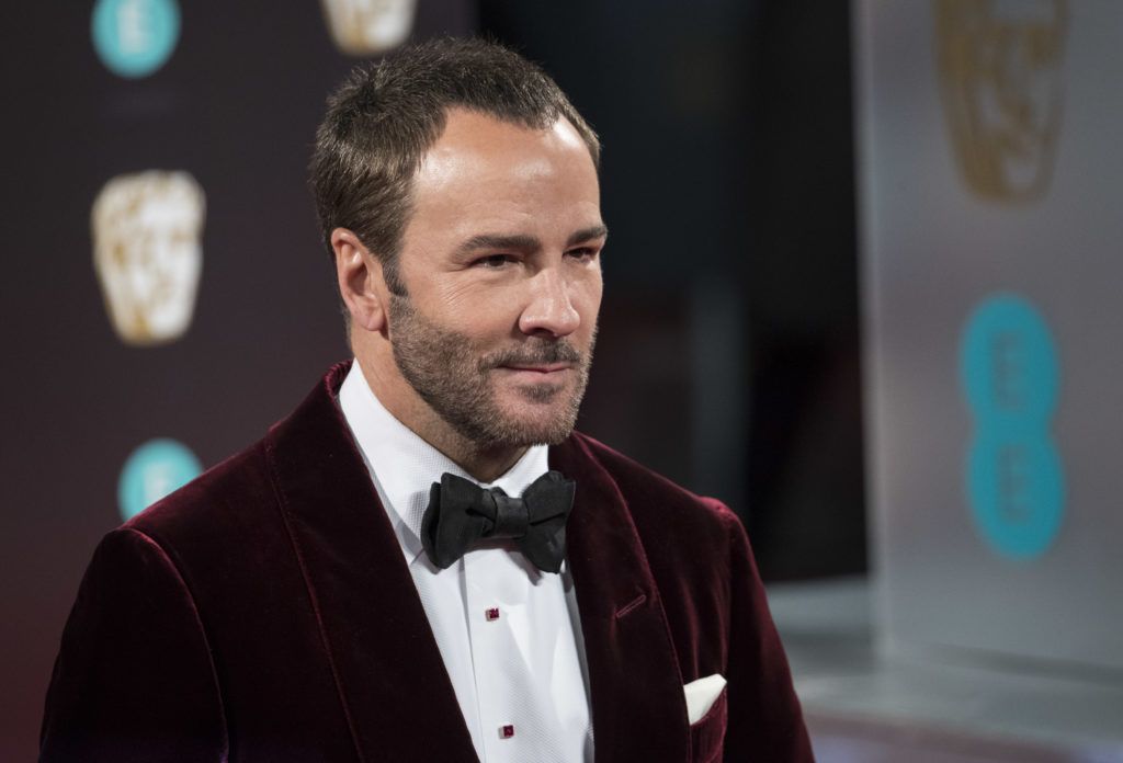 LONDON, ENGLAND - FEBRUARY 12:  Tom Ford attends the 70th EE British Academy Film Awards (BAFTA) at Royal Albert Hall on February 12, 2017 in London, England.  (Photo by John Phillips/Getty Images)